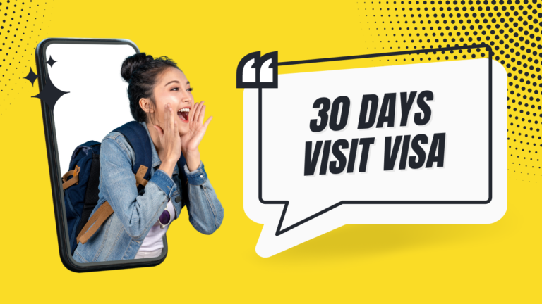 30 Days Dubai Tourist Visa